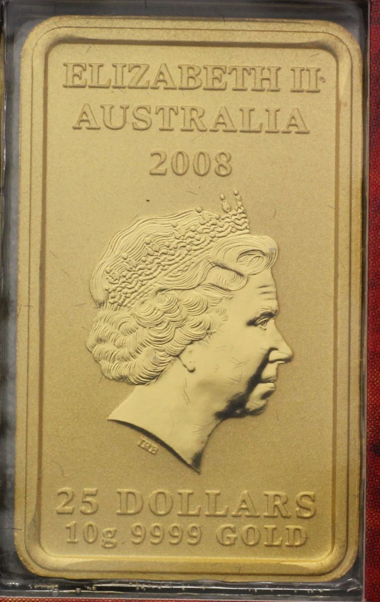10g Münzbarren Gold 25 Dollar Australien 10g Münzbarren Gold 25 Dollar Australien