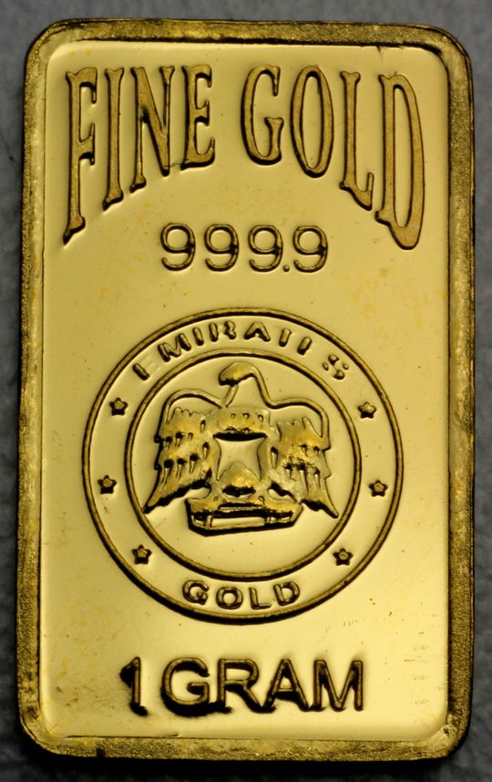 1g Barren Emirates Gold