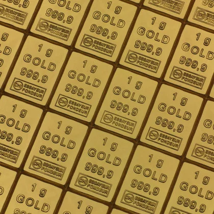 50 x 1g Gold CombiBar - Goldtafel