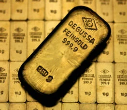 alte Degussa Gold-Barren
