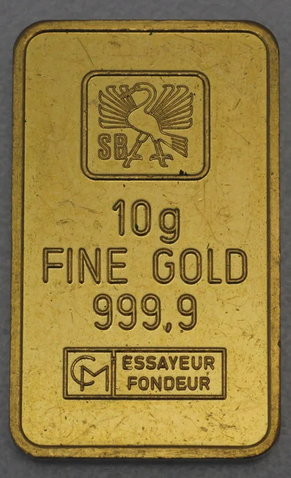 10g SB Goldbarren