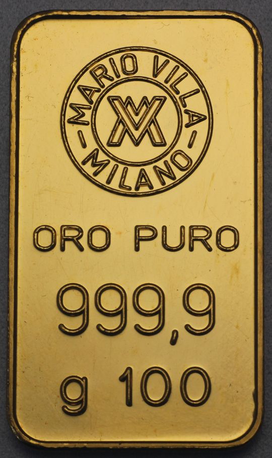 100g Gold Mario Villa Milano