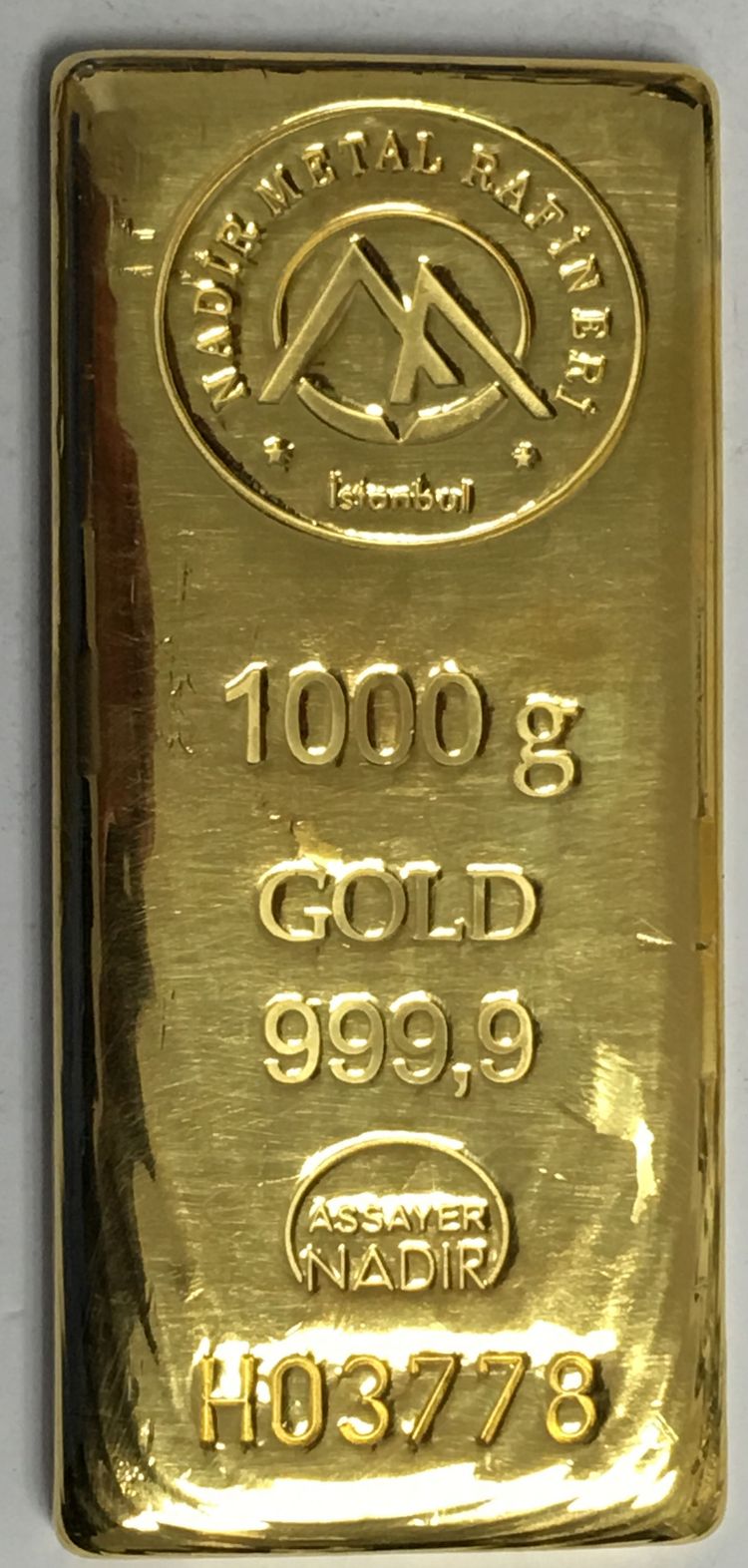 1000g Goldbarren Nadir (Türkei) 1000g Goldbarren Nadir (Türkei)