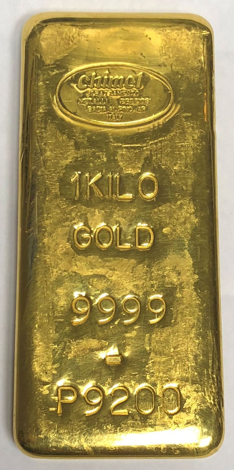 1000g Goldbarren Chimet