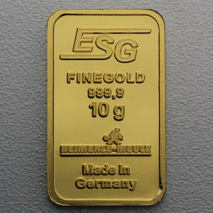 10g Feingoldbarren ESG