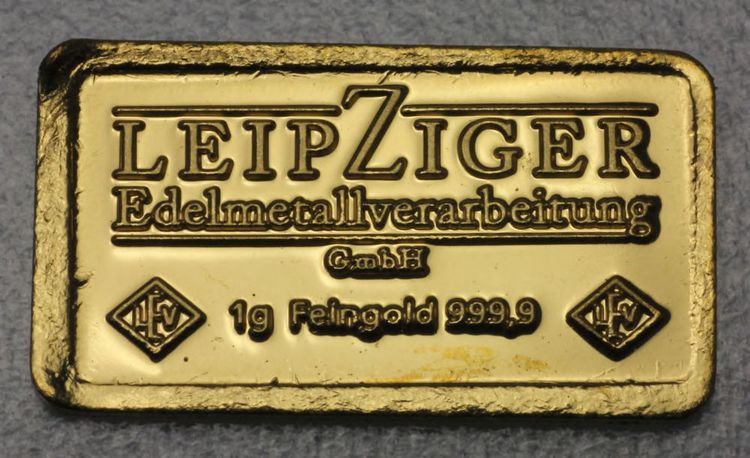 1g Goldbarren LEV 1g Goldbarren LEV