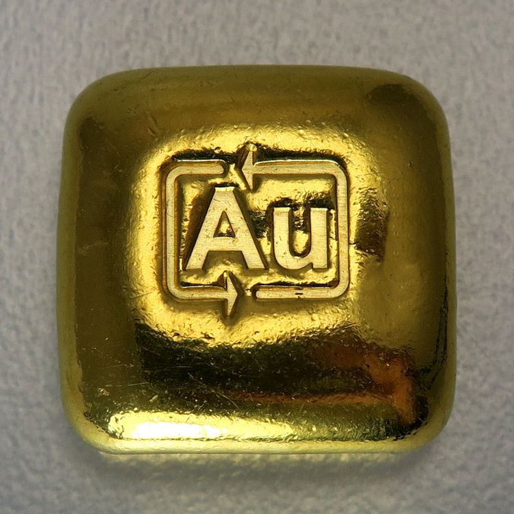 1oz Goldbarren aus Recyclinggold 1oz Goldbarren aus Recyclinggold