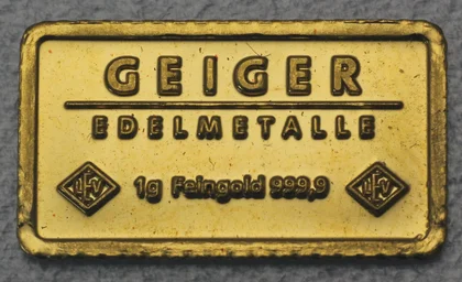 1g Gold Geiger Edelmetalle