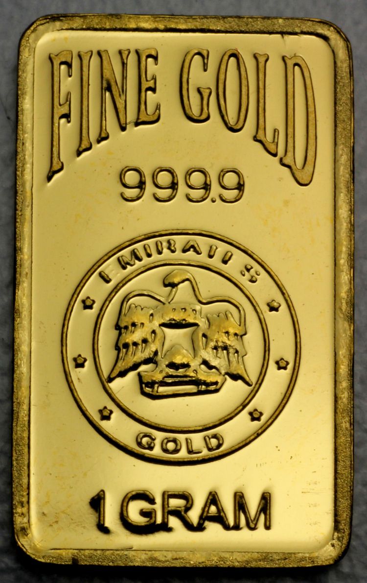 1g Barren Emirates Gold 1g Barren Emirates Gold