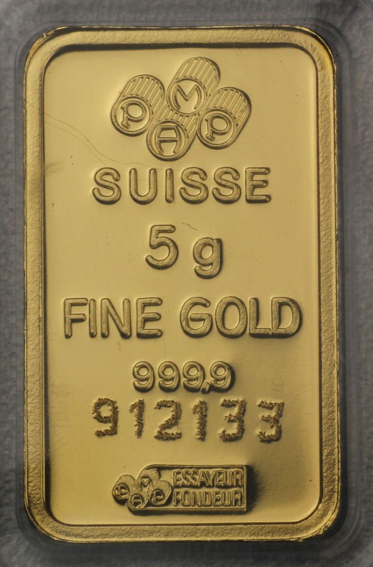 5g Pamp Goldbarren