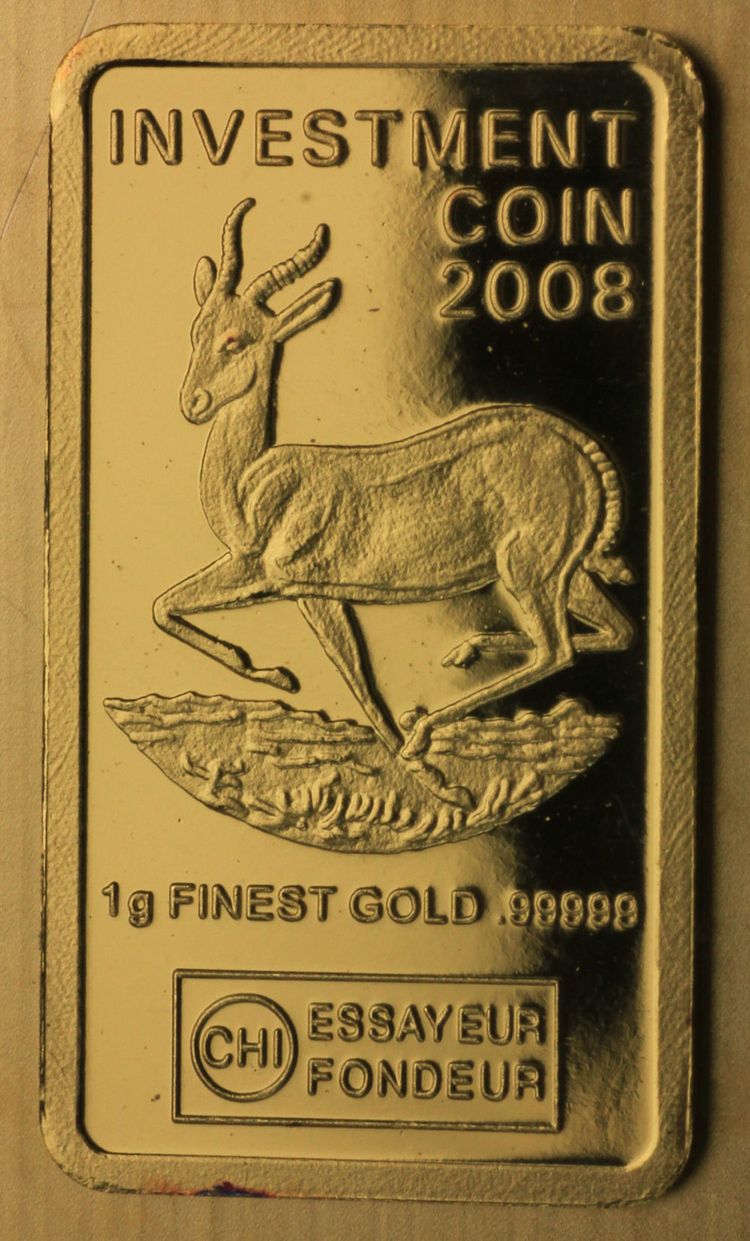 1g Goldbarren CHI 1g Goldbarren CHI