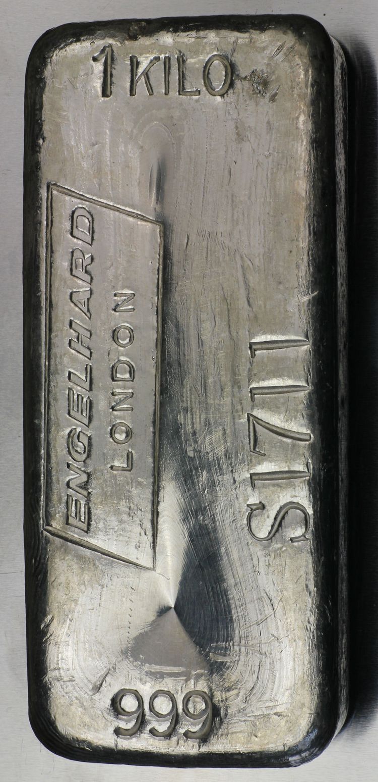 Engelhard Silberbarren Engelhard Silberbarren
