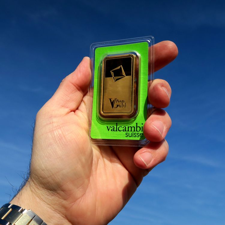Valcambi Green Gold Barren Valcambi Green Gold Barren