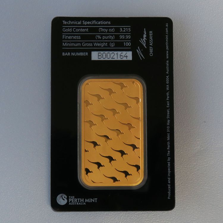 Kangaroo Goldbarren Perth Mint Kangaroo Goldbarren Perth Mint