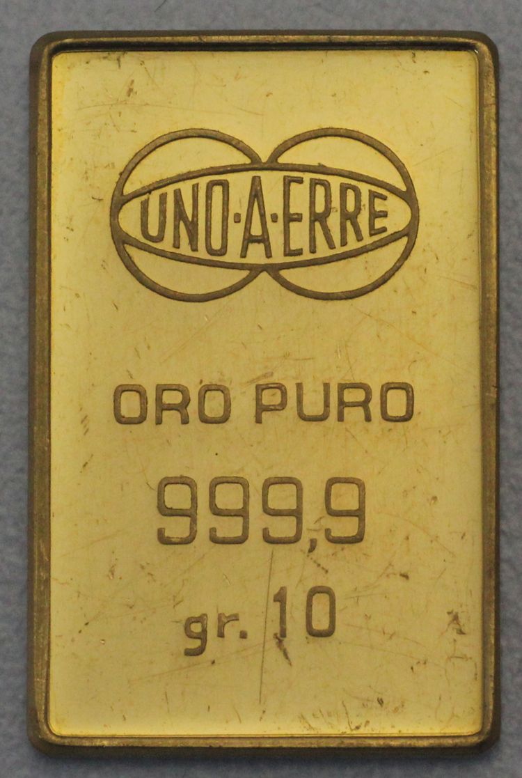 10g Oro Puro Uno a Erre 10g Oro Puro Uno a Erre