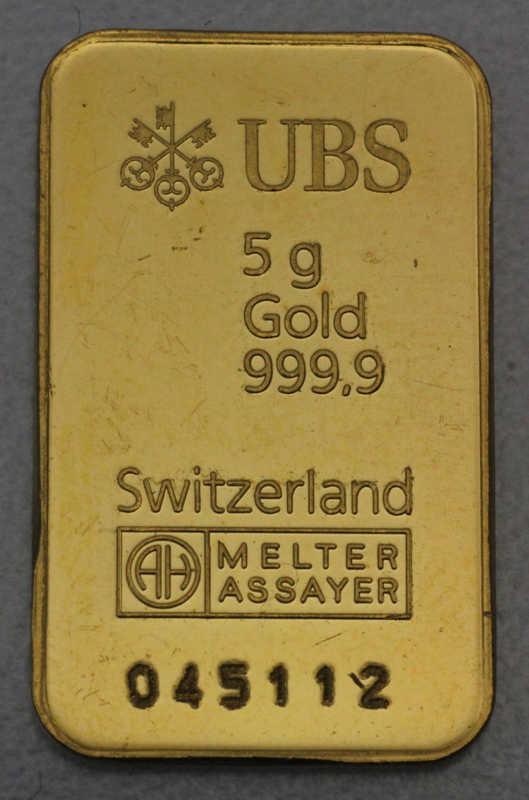 UBS Barren Gold 5g