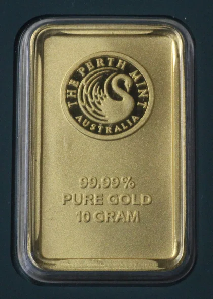 10g Goldbarren The Perth Mint