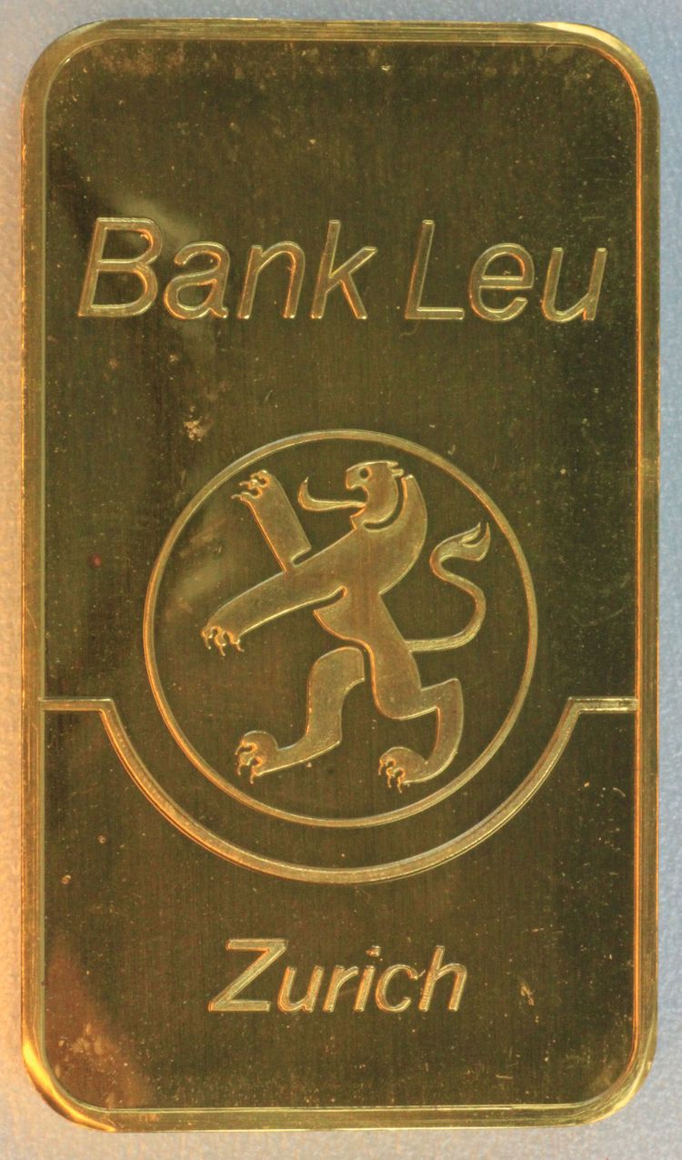 100g Bank Leu Feingold Barren