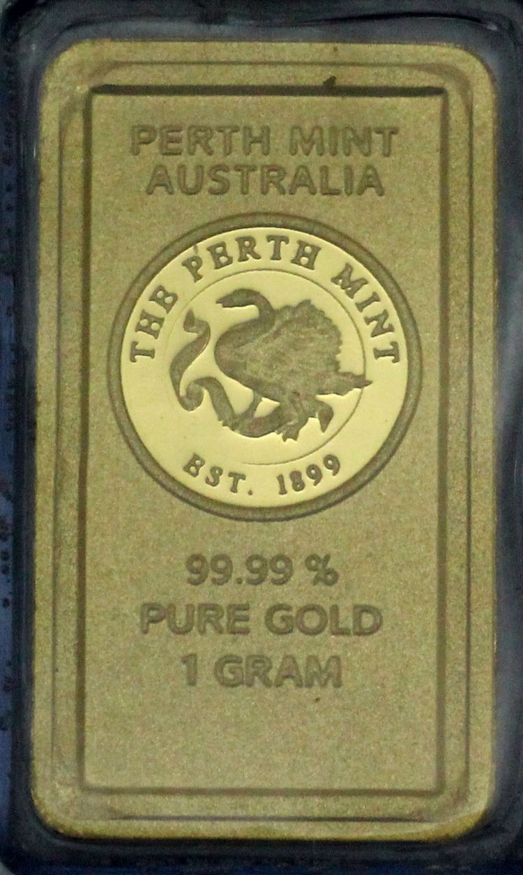 1g Goldbarren Perth Mint 1g Goldbarren Perth Mint