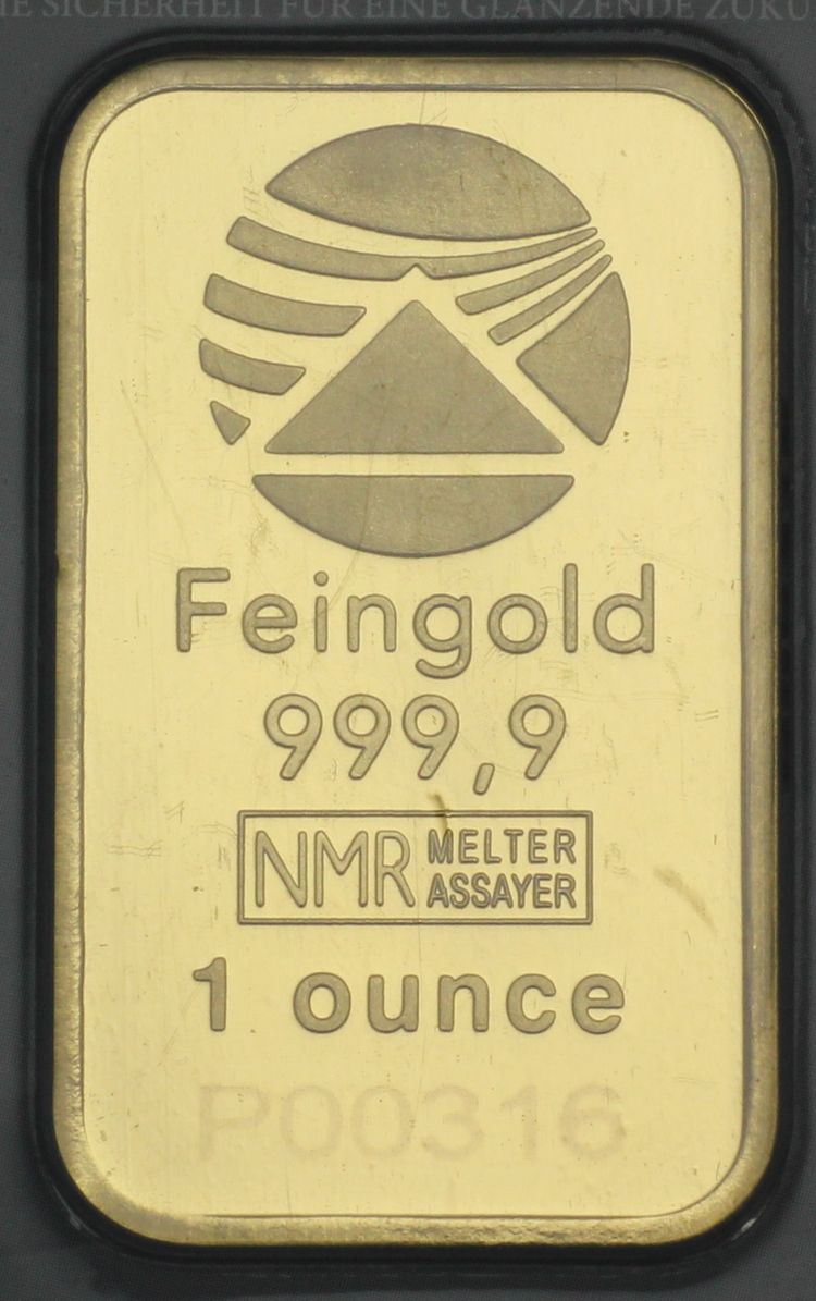 türkischer 1oz PIM Goldbarren