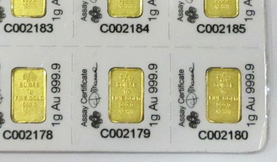 Pamp MultiGram Goldbarren