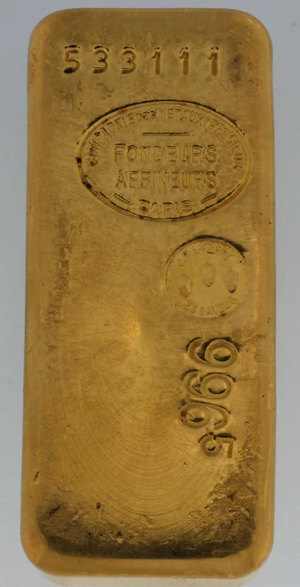 Kilogoldbarren Frankreich