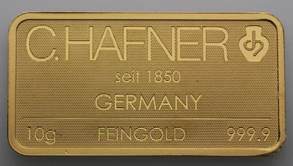 C. Hafner Goldbarren