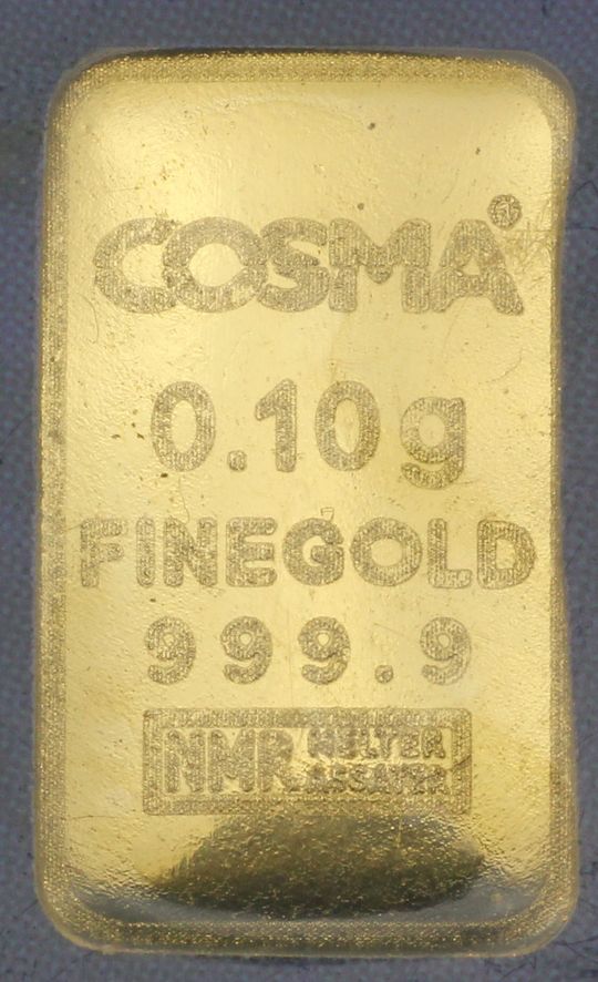 0,1g Cosma Goldblättchen