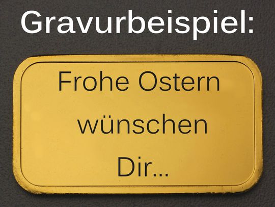 Barren als Geschenk zu Ostern gravieren lassen