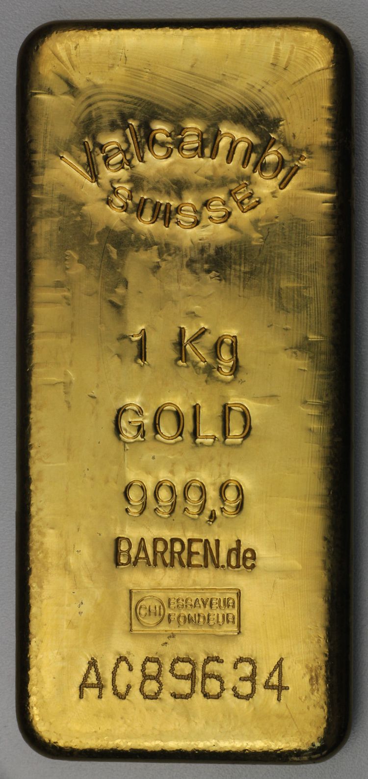 1kg Goldbarren Valcambi 1kg Goldbarren Valcambi