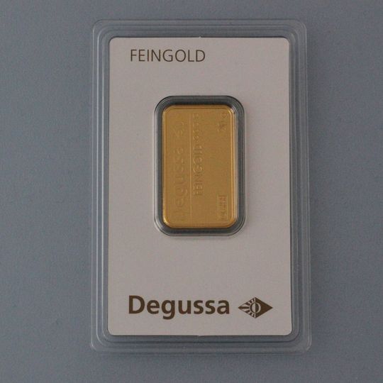 Neuer Degussa Goldhandel 20g Goldbarren