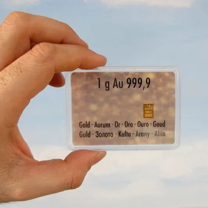 Gold ist eine internationale Währung.