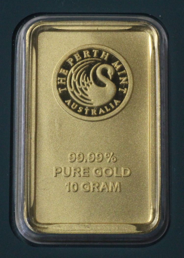10g Goldbarren The Perth Mint