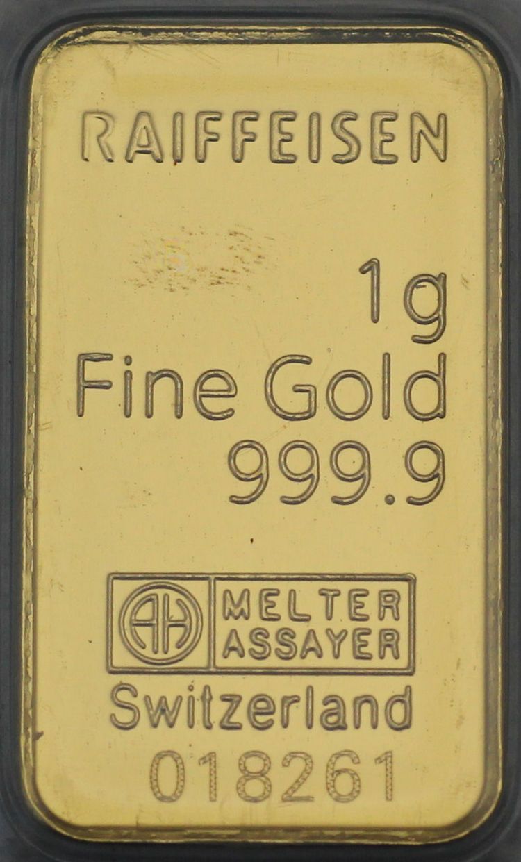1g Fine Gold Raiffeisen Bank 1g Fine Gold Raiffeisen Bank