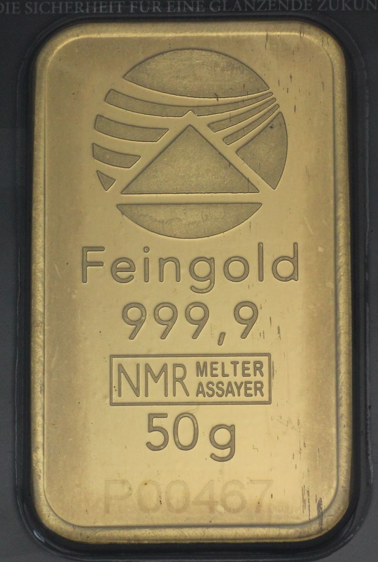 50g Goldbarren PIM