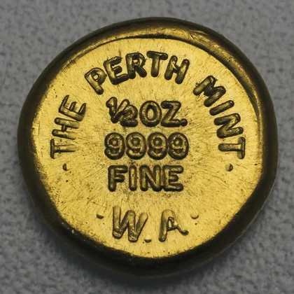 1/2oz Rundbarren der Perth Minth