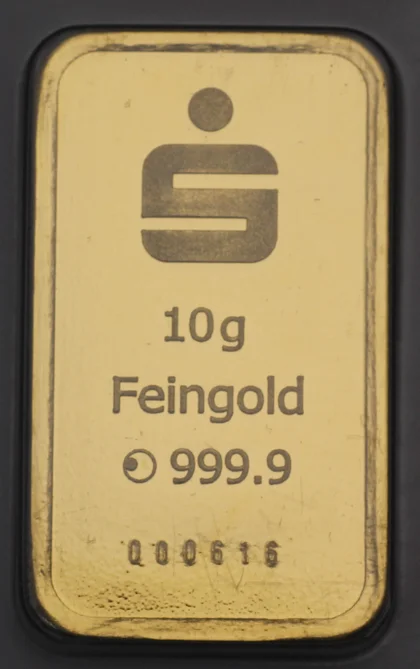 10g Sparkassen Goldbarren (Agosi)