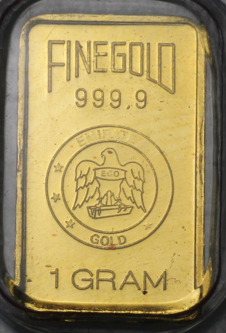 1g Goldbarren Emirates Gold Dubai 1g Goldbarren Emirates Gold Dubai