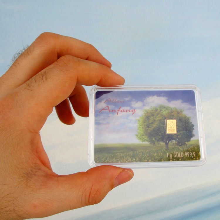 1g Goldbarren Flip-Motiv Zauber 1g Goldbarren Flip-Motiv Zauber