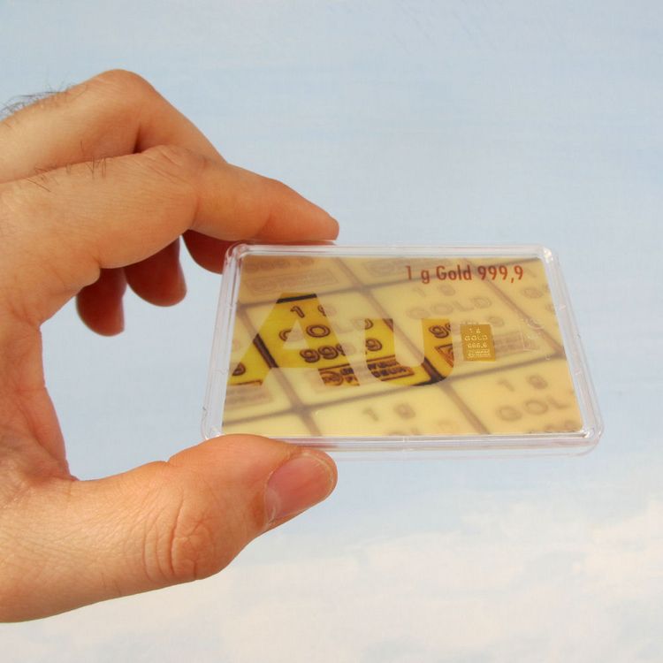 1g Goldbarren eines CombiBar 1g Goldbarren eines CombiBar