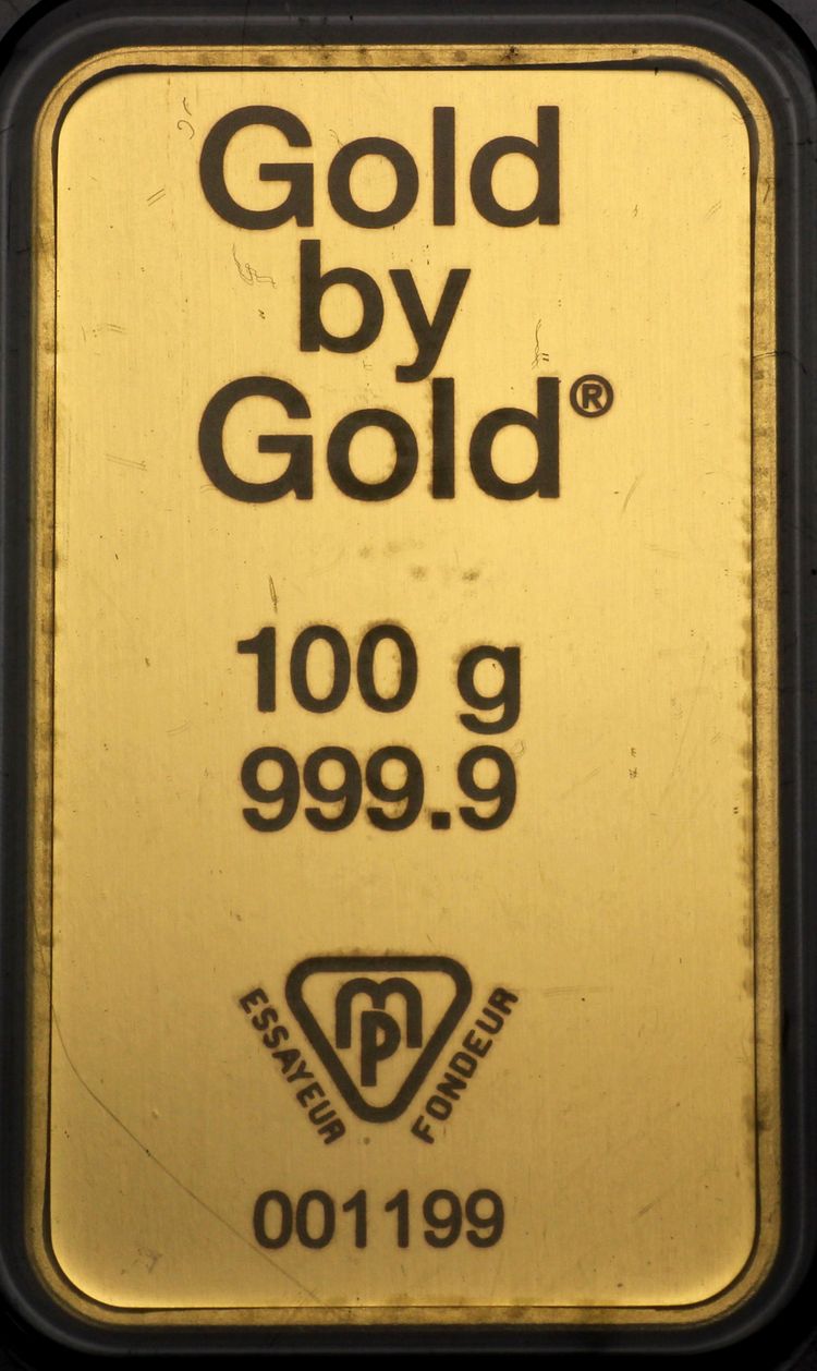 100g Gold by Gold Barren