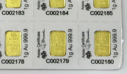 Pamp MultiGram Goldbarren