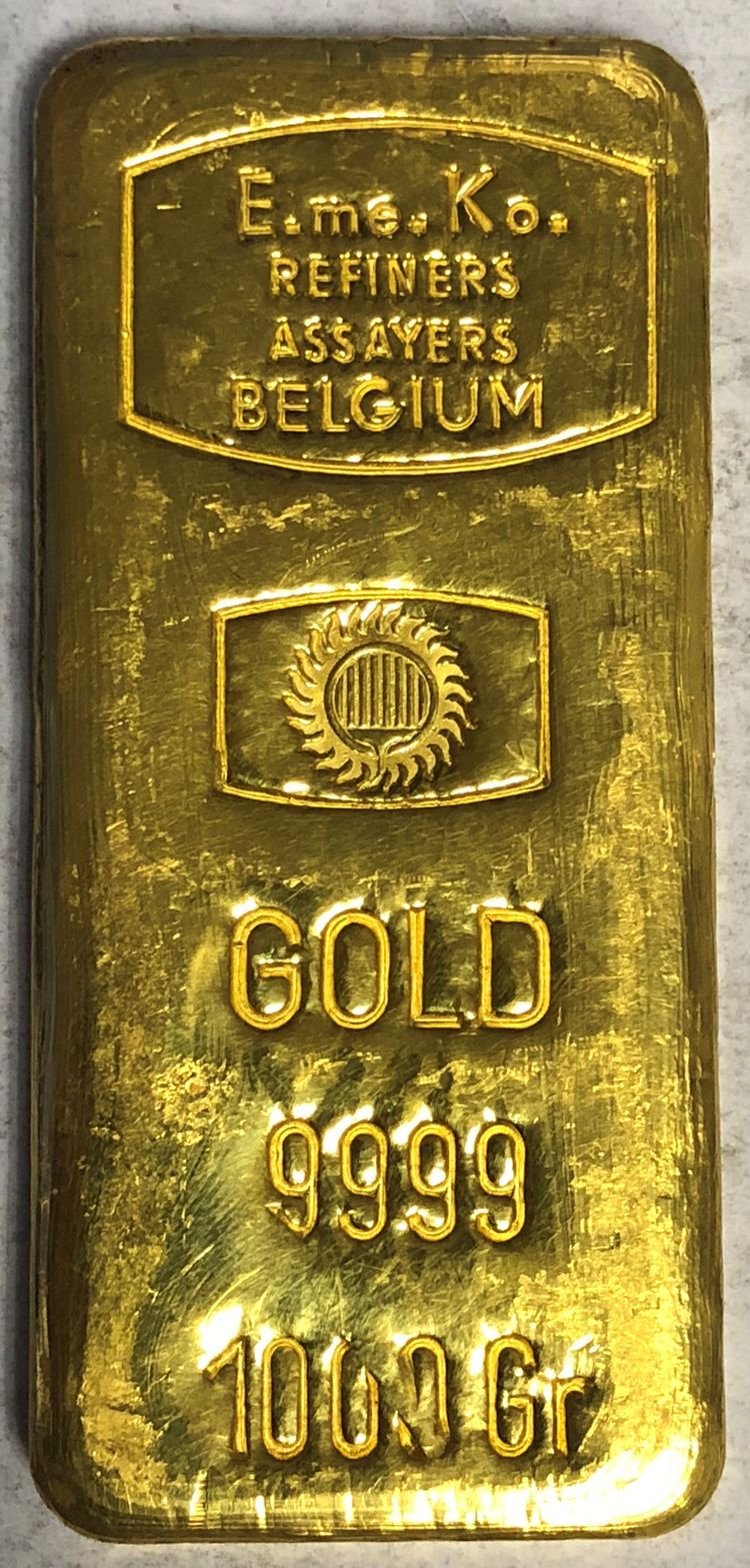 1000g Goldbarren EMEKO
