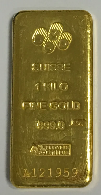 1kg Goldbarren PAMP