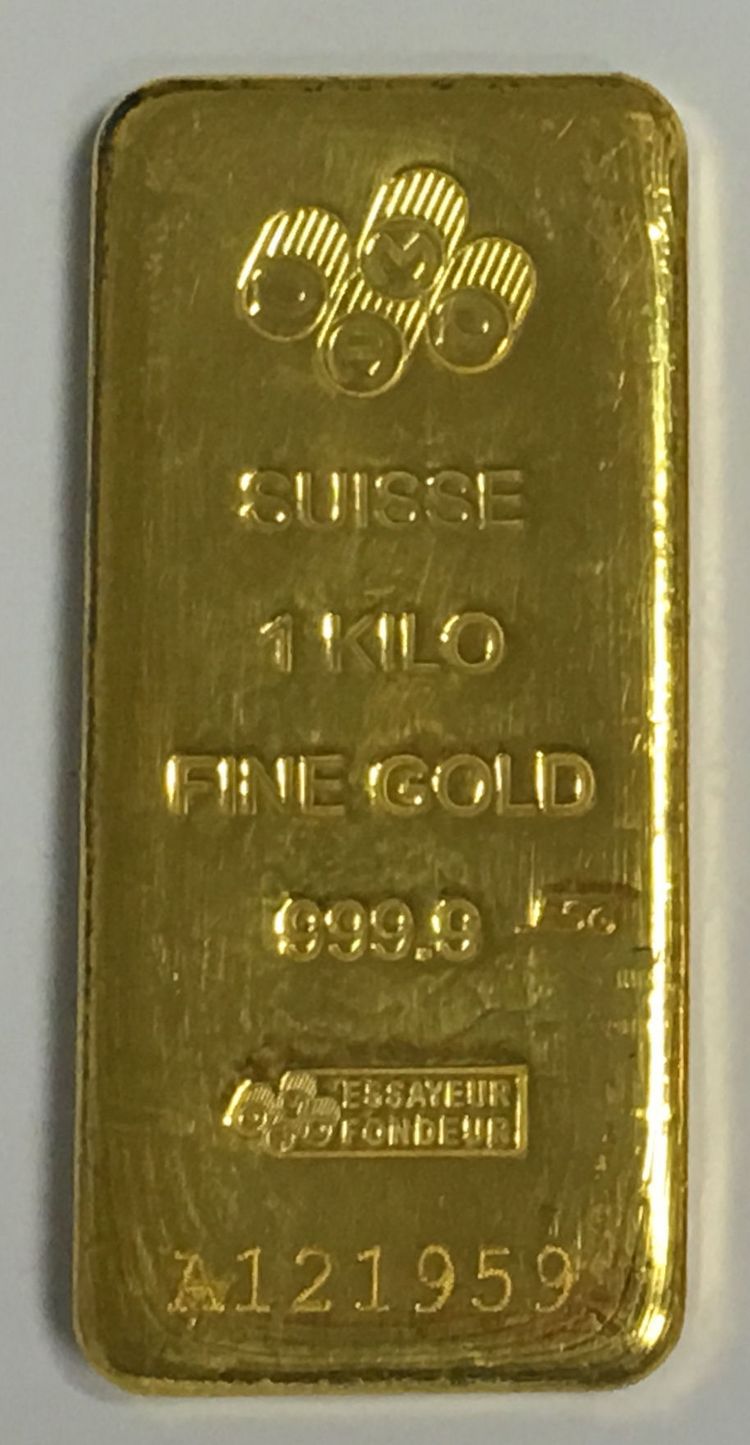 1kg Goldbarren PAMP 1kg Goldbarren PAMP