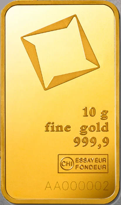 10g Gold Valcambi