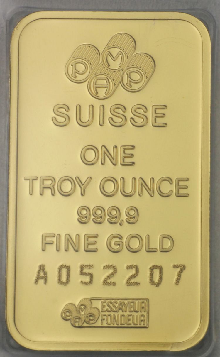 Pamp 1oz Goldbarren