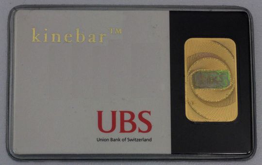 5g Kinebar Goldbarren UBS