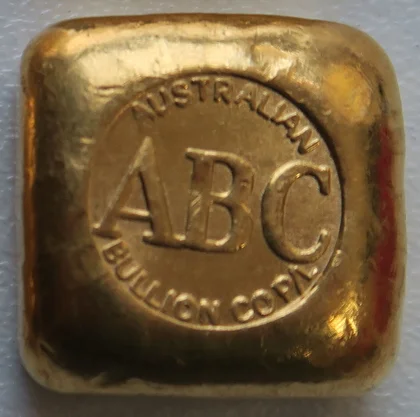1oz Goldbarren ABC Australien Typ 1