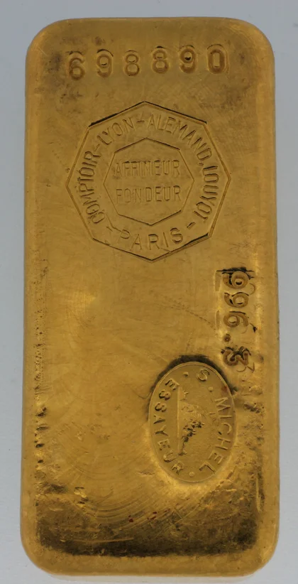 1000g Goldbarren Frankreich